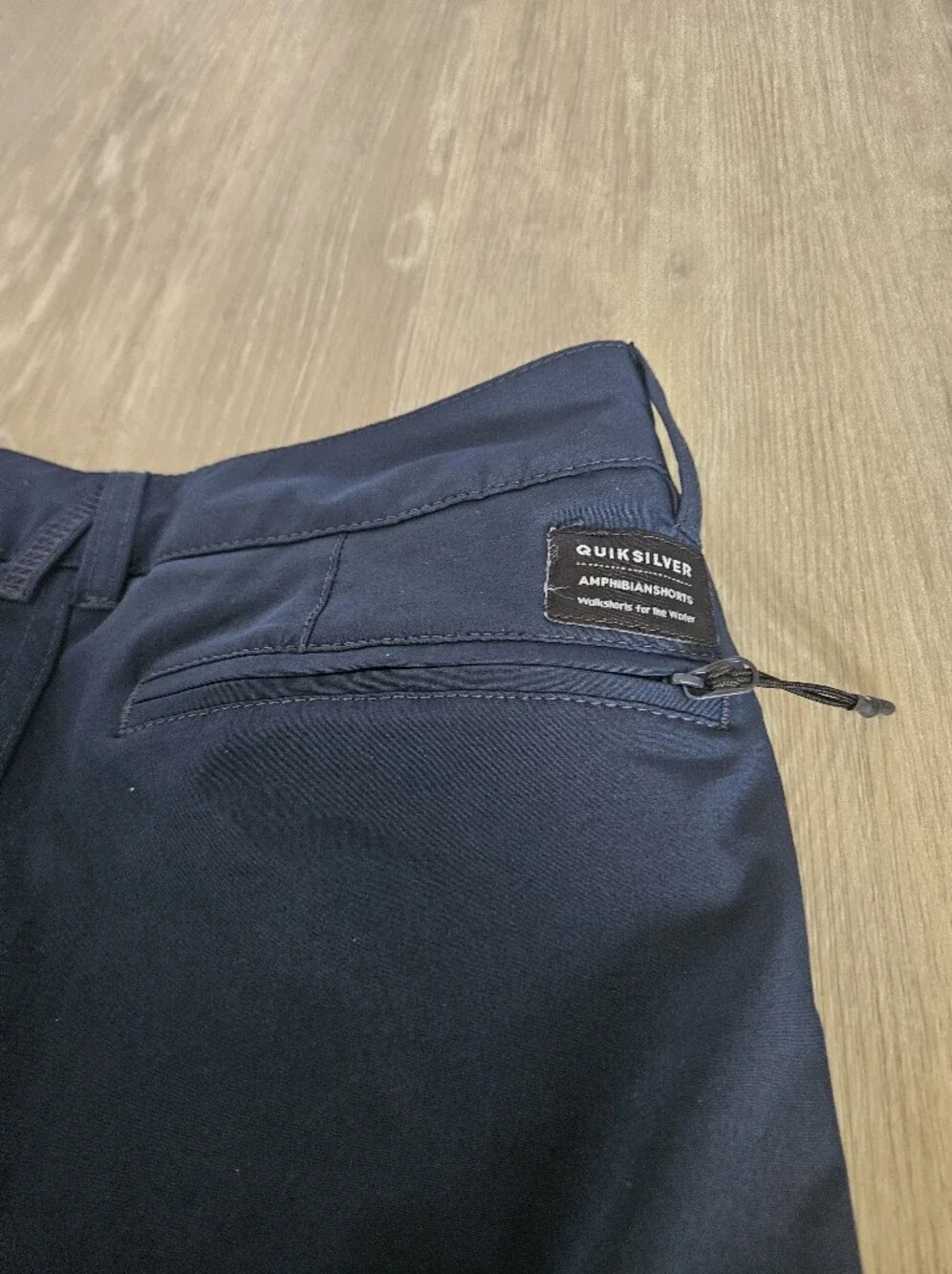 Quiksilver Amphibian Shorts Bavy Blue Men's Size 28